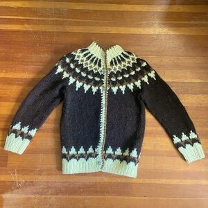 Vintage wool cardigan